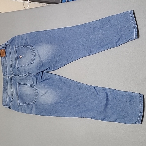Guess Los Angeles Women's Straight Leg Light Washed Jeans - Size 29x24 - Picture 6 of 14